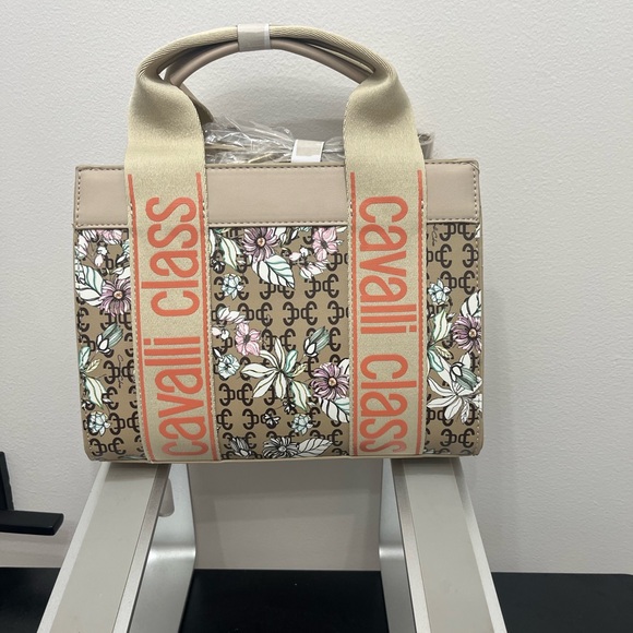 NWT Cavalli Class Serafina Top Handle Tote in Floral MSRP:$98 - Picture 2 of 6